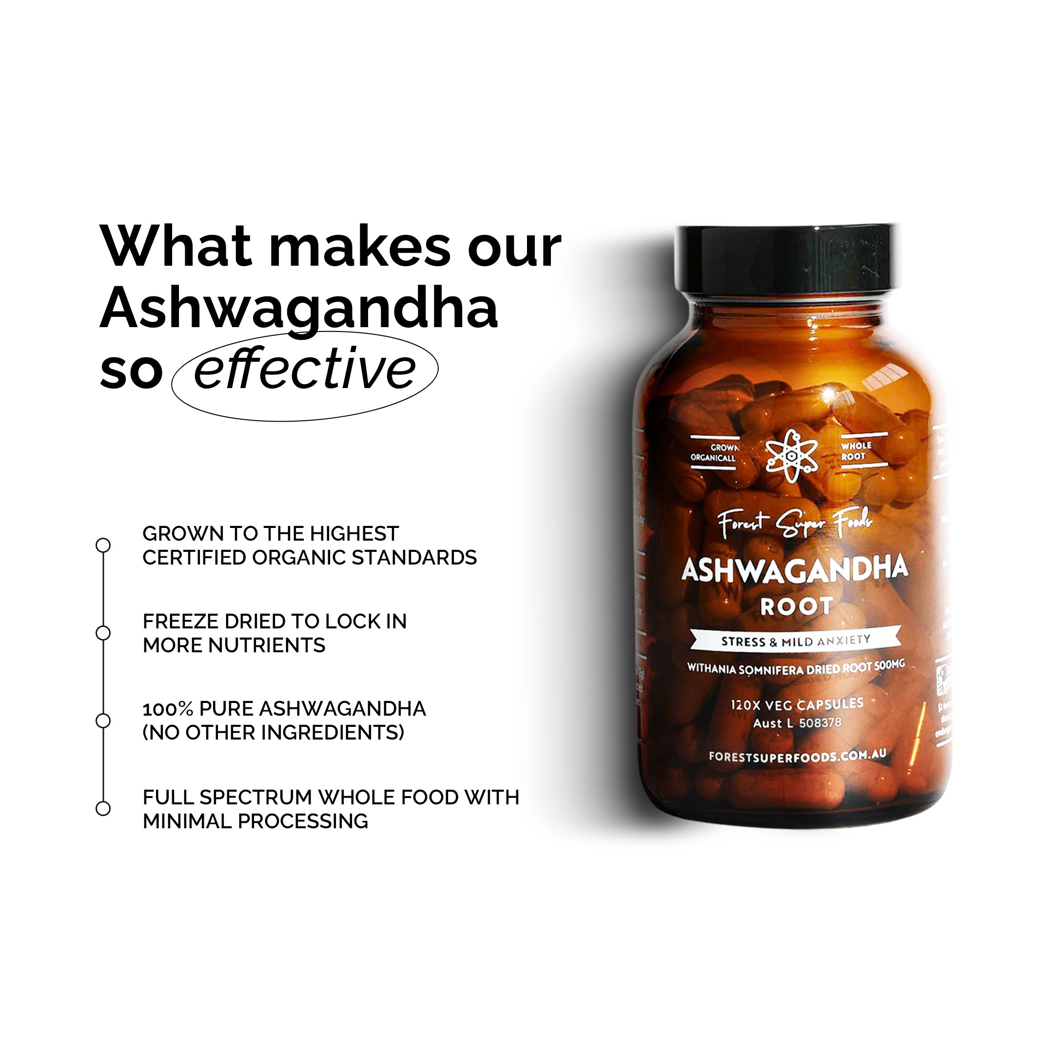 Organic Ashwagandha Capsules