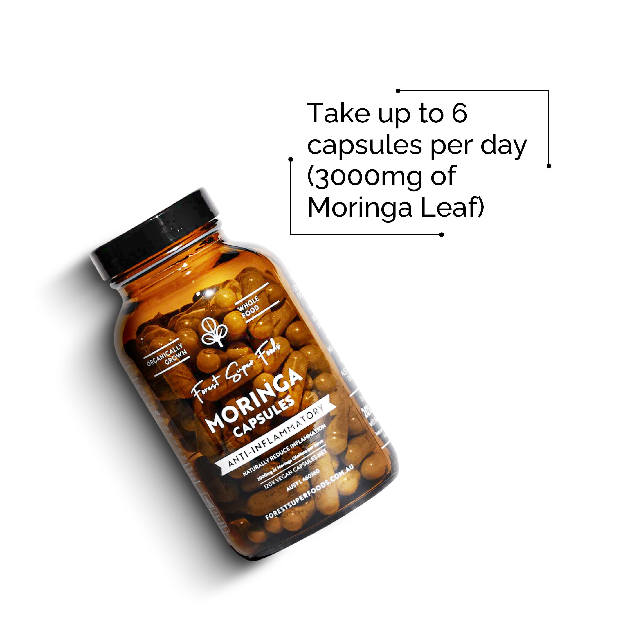 Mini Organic Moringa Capsules