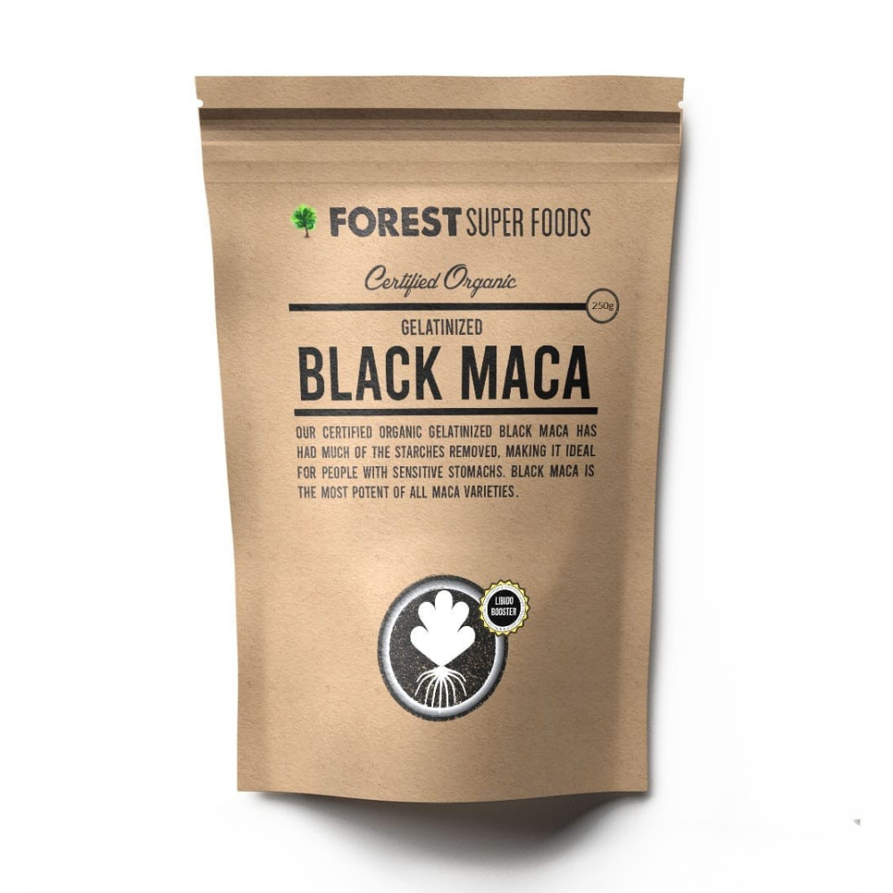 Gelatinized Black Maca Powder